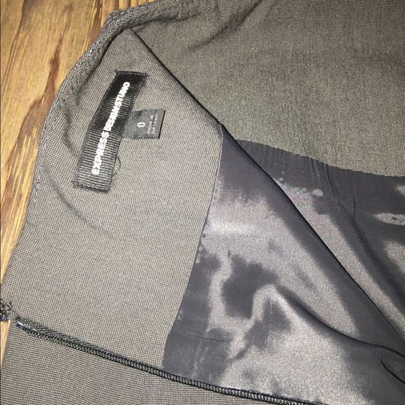 Express Design Studio Pencil Skirt - Pin Dot - Picture 4 of 4